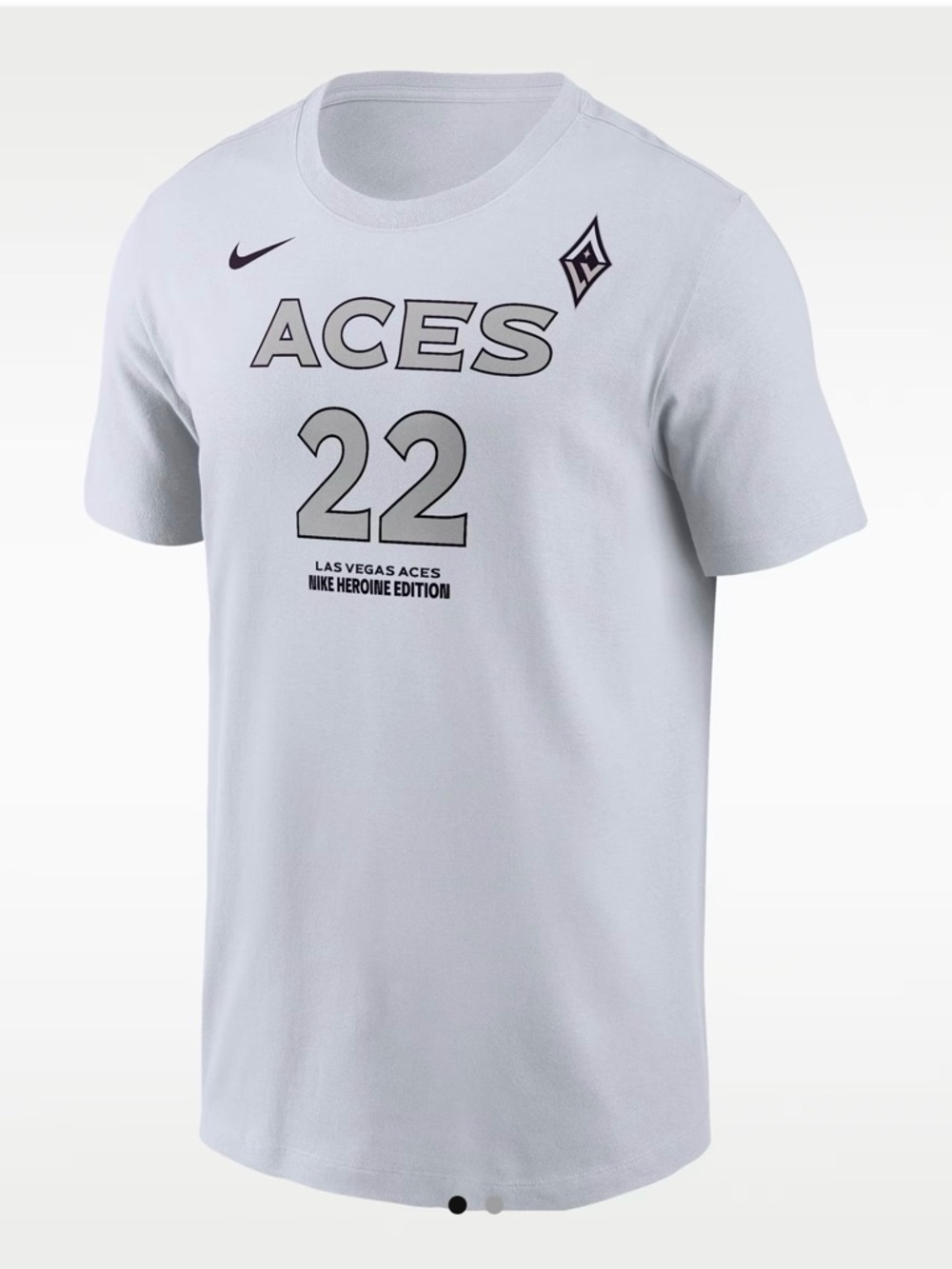 A'ja Wilson Las Vegas Aces Men's Nike WNBA T-Shirt
